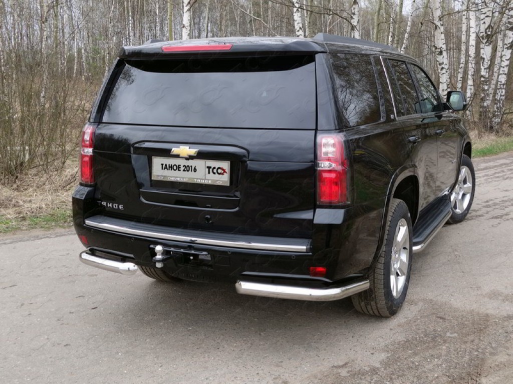 

Задние уголки 76ммCHEVTAH16-17 для Chevrolet Tahoe IV 2015-, Tahoe