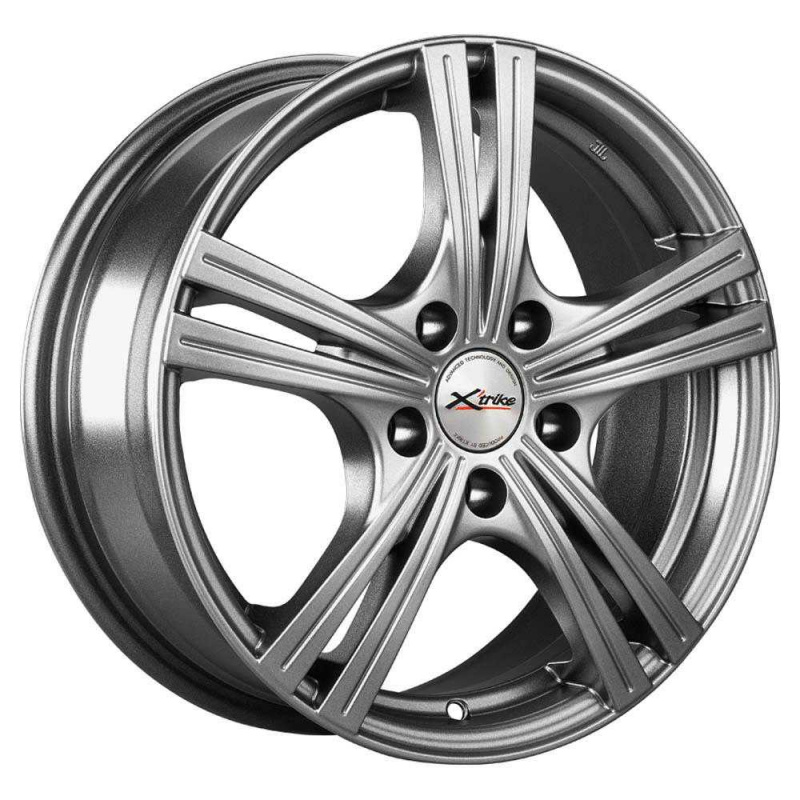 

Диск колесный X'trike R057 7xR17 5x108 ЕТ50 ЦО63.4 насыщенный серебристый 40139