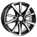 

Диск колесный K&K Игуана 6.5xR16 5x110 ET40 ЦО65.1 чёрный глянцевый с полированной лицевой частью 01753