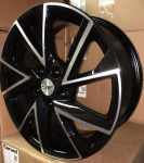 

Диск колесный Carwel Тоджа 1714 7xR17 5x114.3 ET45 ЦО66.1 черный глянцевый с полированной лицевой частью 97835