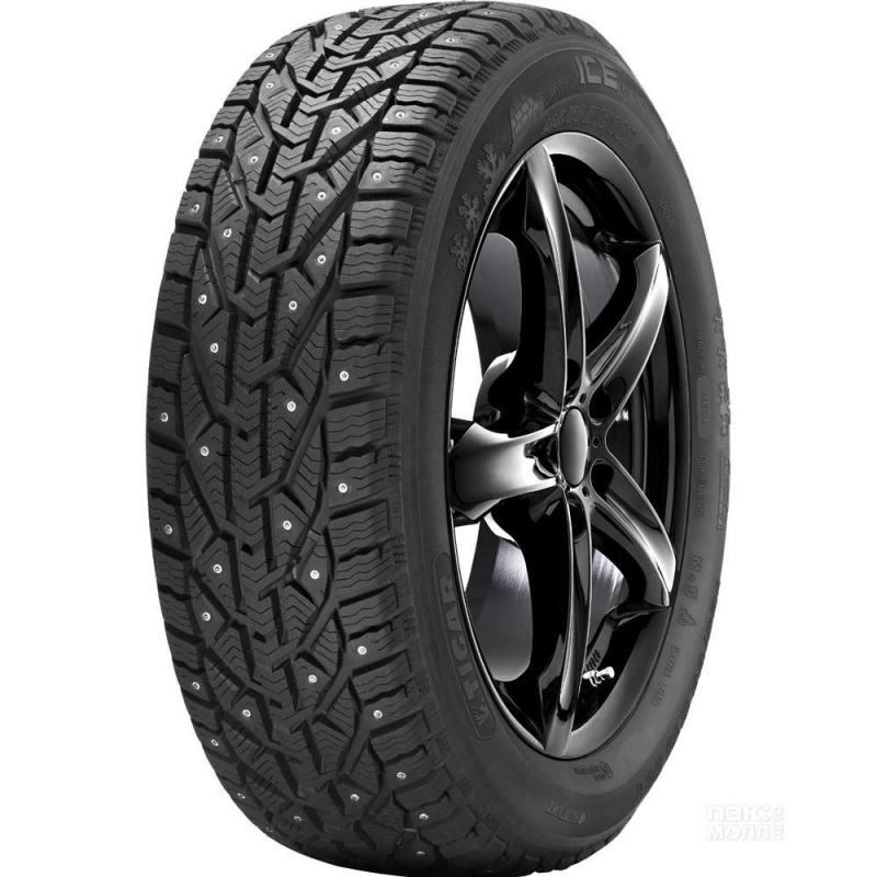 

Шина автомобильная Tigar Ice 195/55 R16 зимняя, шипованная, 91T