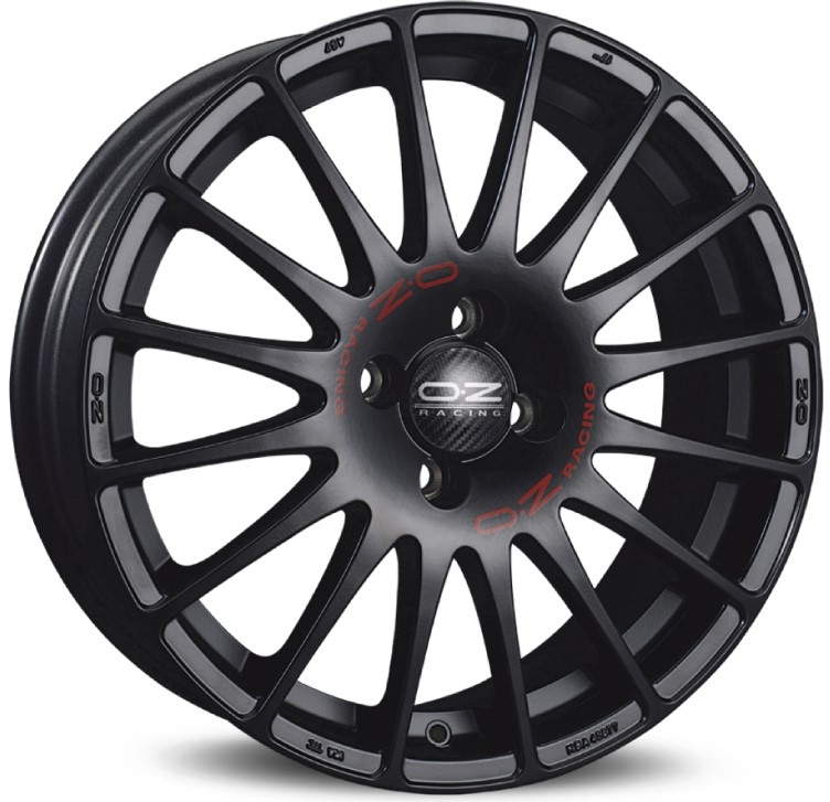 

Диск колесный OZ Superturismo GT 7xR16 4x100 ET37 ЦО68 черный матовый W0189520079