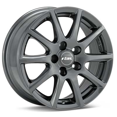 

Диск колесный Rial Milano 6xR15 5x100 ET29 ЦО57,1 серый матовый MI60529V72-5