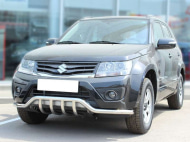 

Защита передняя d-53 c защитой картера d-43 Технотек GVN10 6 Suzuki Grand Vitara (3G) рест. 2008, Grand Vitara