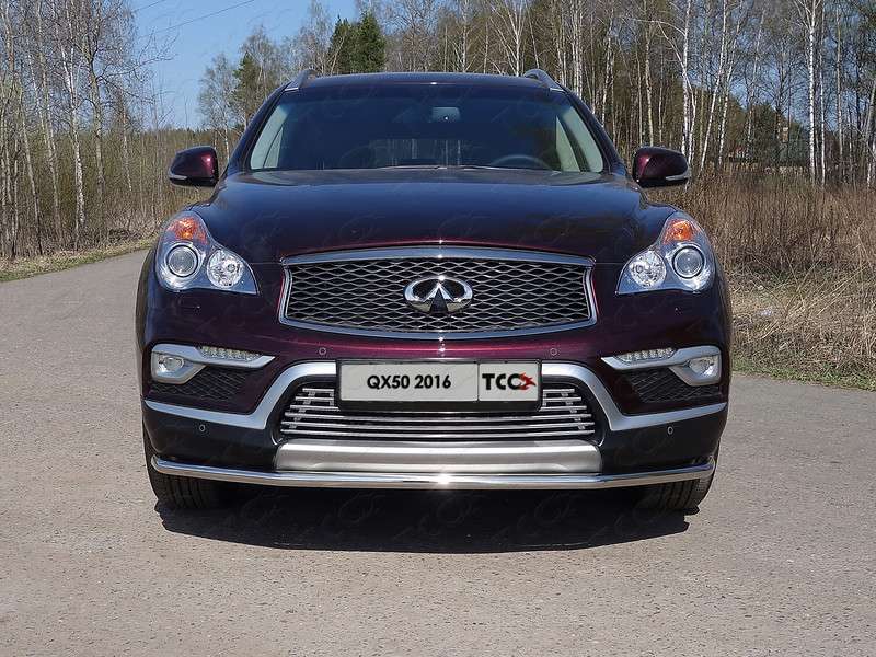 

Решетка радиатора 12 мм Компания ТСС INFQX5016-03 Infiniti QX50 2015 - 2017, QX50