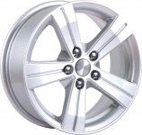 

Диск колесный СКАД Мицар 7,5xR17 5x100 ET35 ЦО54,1 серебристый 1741108