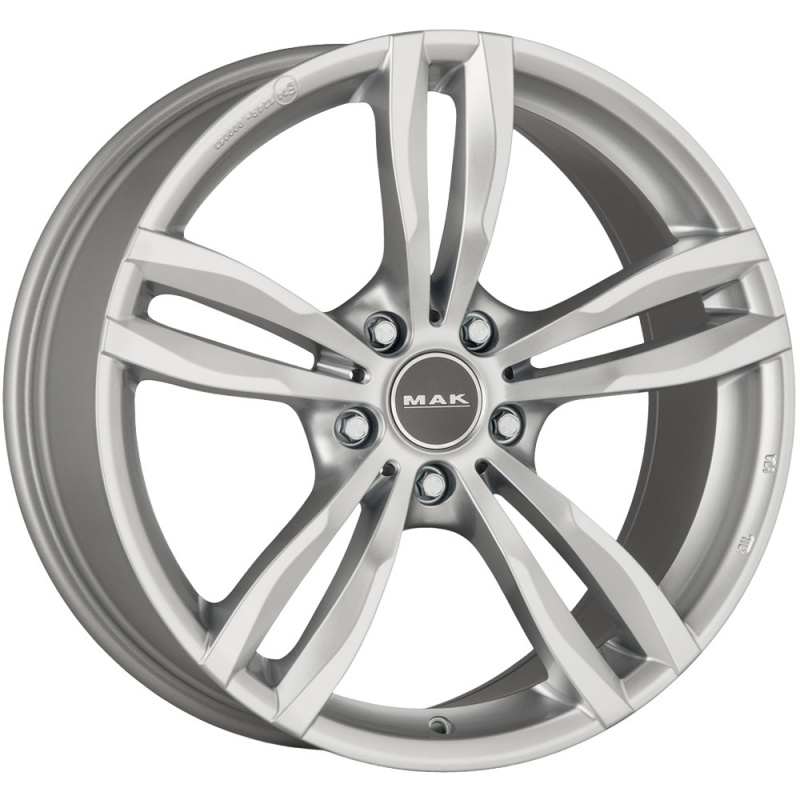 

Диск колесный MAK Luft 7,5xR18 5x120 ET45 ЦО72,6 серебристый F7580LFSI45I4BX