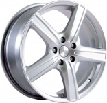 

Диск колесный СКАД Адмирал 6,5xR17 5x114,3 ET45 ЦО60,1 серебристый 1610608