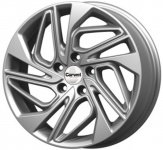 

Диск колесный Carwel Калкан 206 7xR17 5x114,3 ET51 ЦО67,1 серебристый 32995