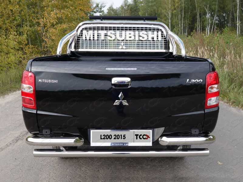 

Защитный вкладыш кузова и заднего стекла со светодиодной фарой TCC MITL20019-21 Mitsubishi L200 2019-, L200