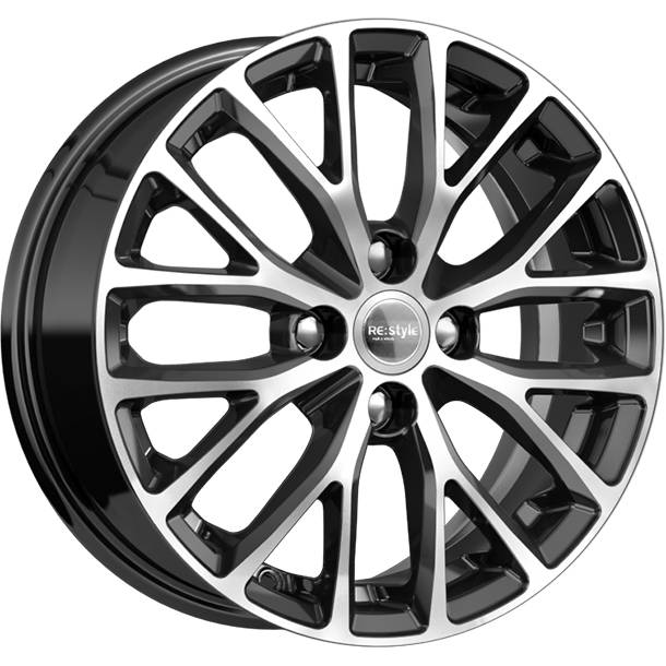 

Диск колесный K&K КС782 6xR15 4x100 ET46 ЦО54,1 черный с полированной лицевой частью 74355