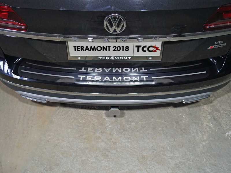 

Накладка на задний бампер TCC VWTER18-14 Volkswagen Teramont 2018-, Teramont