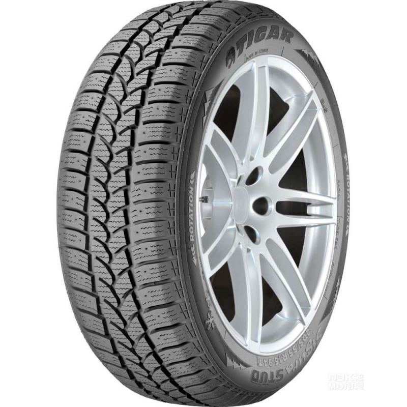 

Шина автомобильная Tigar Sigura Stud 175/70 R13 зимняя, шипованная, 82T