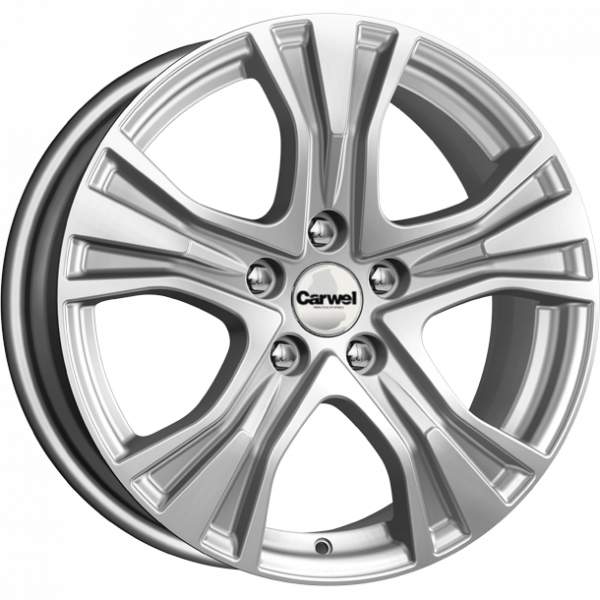 

Диск колесный Carwel Сиг 159 7xR17 5x114,3 ET45 ЦО60,1 серебристый 033775