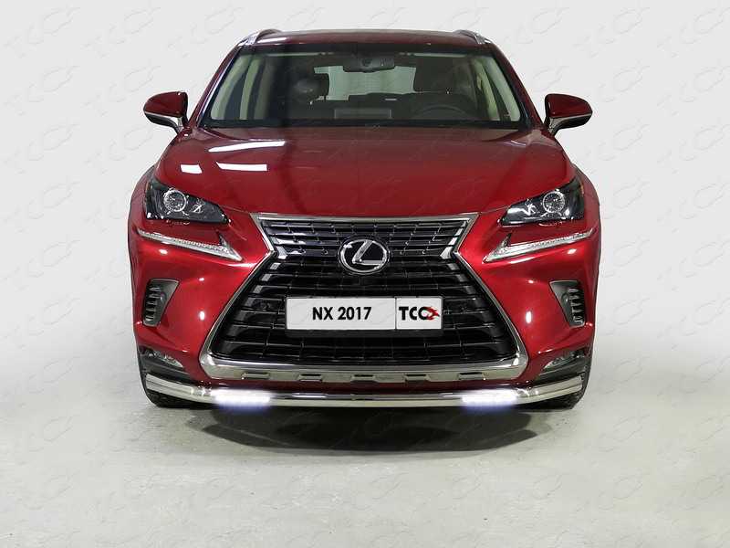 

Защита передняя нижняя с ДХО TCC LEXNX17-21 Lexus NX 2017-, NX