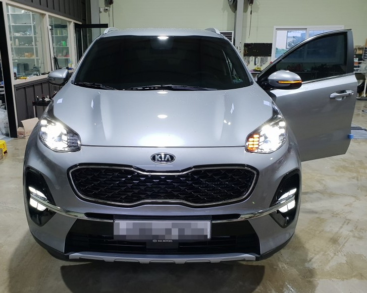 Kia sportage лампы