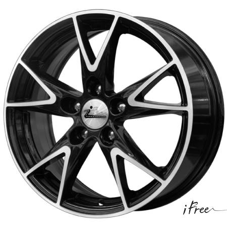 

Диск колесный iFree Нирвана 6,5xR15 5x100 ET40 ЦО67,1 черный глянцевый с полированной лицевой частью 065802