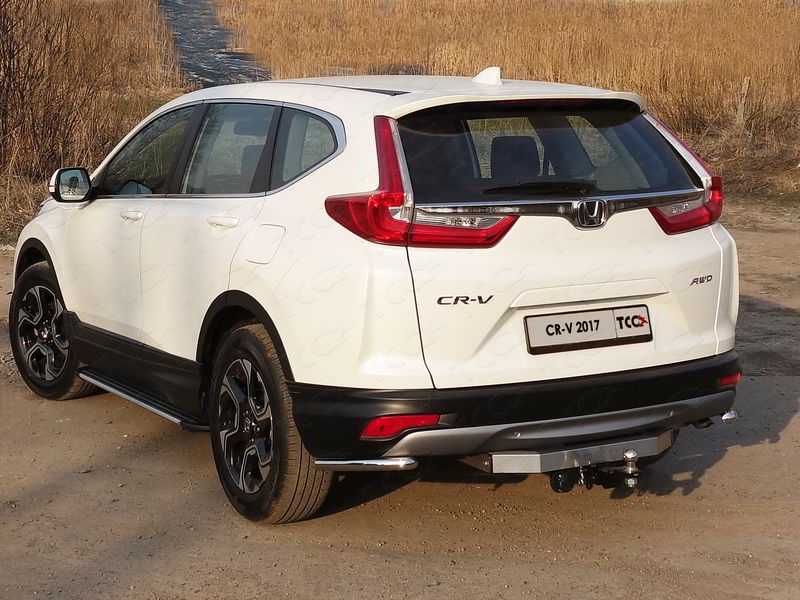 

Защита задняя (уголки) TCC HONCRV17-27 Honda CR-V 2017-, CR-V