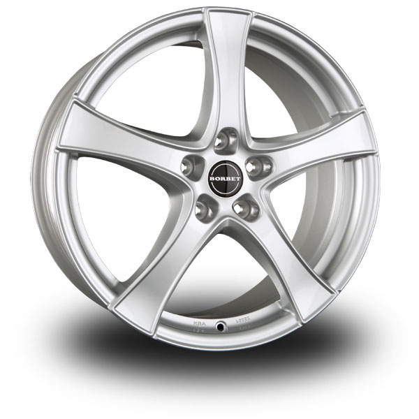 

Диск колесный Borbet F2 6xR17 5x112 ET48 ЦО66,6 серебристый 8130410