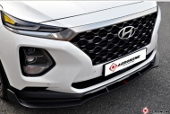 

Юбка переднего бампера для Санта Фе 4 (Hyundai Santa Fe 2018 - 2019, Santa Fe