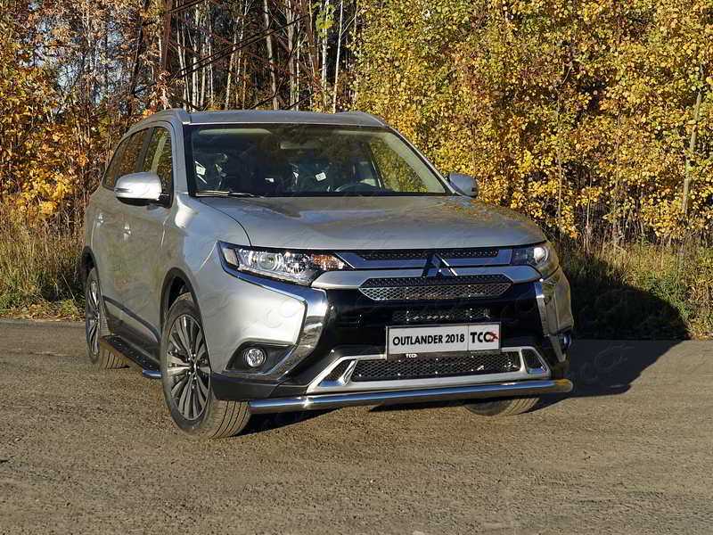 

Защита передняя нижняя TCC MITOUT18-35 Mitsubishi Outlander 2018-, Outlander