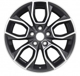 

Диск колесный Carwel Ханга 1713 7xR17 5x114,3 ET51 ЦО67,1 серый с полированной лицевой частью 097941