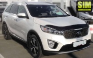 

Дефлектор капота "SIM" для Kia Sorento III Prime 2015, Sorento