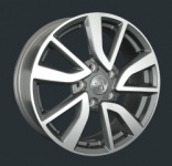 

Диск колесный LS Replay NS146 7xR17 5x114.3 ET47 ЦО66.1 серый глянцевый с полированной лицевой частью S029005