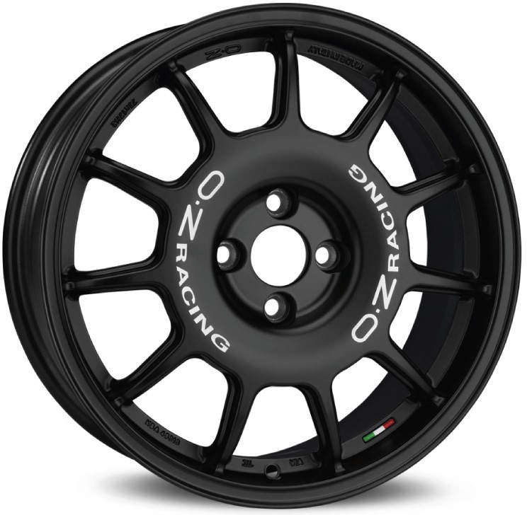 

Диск колесный OZ Leggenda 7xR17 4x100 ET42 ЦО68.0 черный матовый W01872201N8