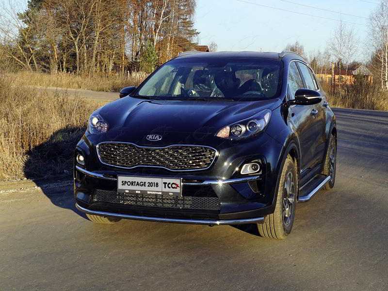 

Защита передняя нижняя TCC KIASPORT18-18 Kia Sportage 2018-, Sportage