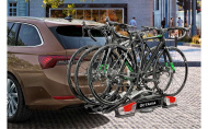 Крепление для перевозки 3 велосипедов на фаркоп Skoda 000071105P для Skoda Octavia 2020 -