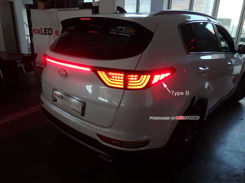 Sportage 4 led. Kia Sportage 4 задние фонари led. Led фары Kia Sportage 4. Свет led фар Kia Sportage 4. Kia Sportage (2016) фары сзади.