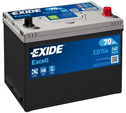 

Аккумуляторная батарея (70 А/ч) Exide EB704