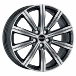 

Диск колесный MAK Birmingham 8xR19 5x108 ET45 ЦО63,4 серый с полированной лицевой частью F8090IRQM45GD3Y