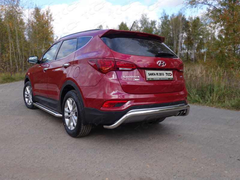 

Защита задняя TCC HYUNSF4WD15-19 Hyundai Santa Fe 2018, Santa Fe