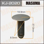 

Клипса автомобильная (автокрепеж) салонная темно-серая, уп. 50 шт. Masuma KJ-2020