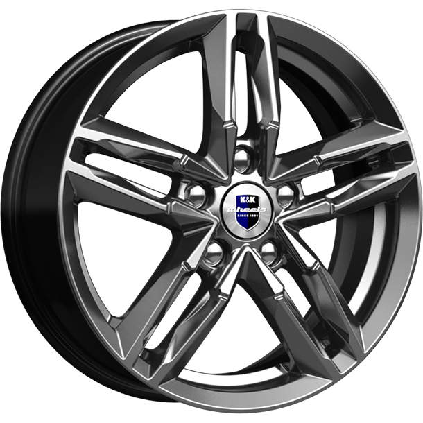 

Диск колесный K&K Sayan 6xR16 5x112 ET42 ЦО57.1 серый тёмный глянцевый r71381