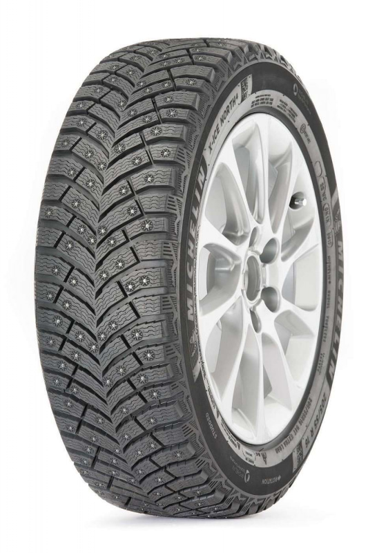 

Шина автомобильная Michelin X-Ice North 4 SUV ZP 265/50 R19, Run Flat, зимняя, шипованная, 110H