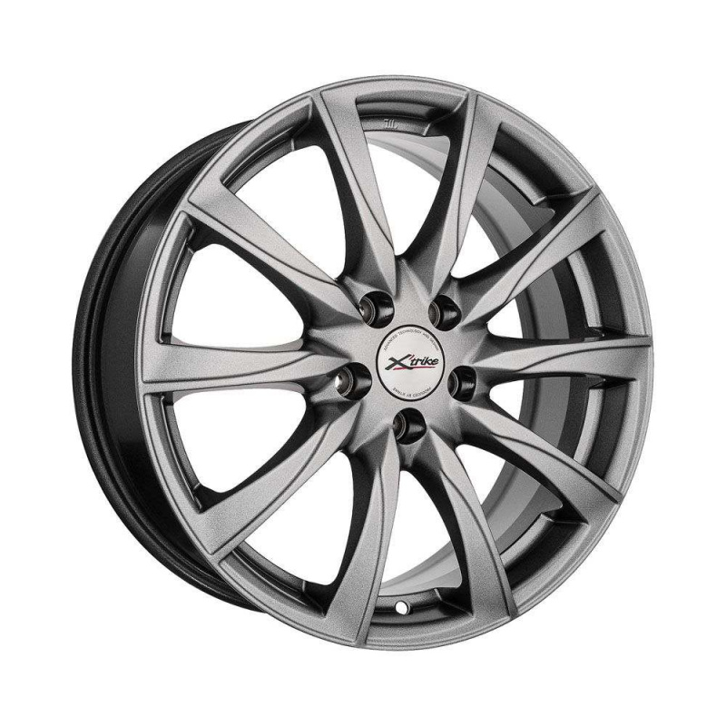 

Диск колесный X'trike X-120 7xR17 5x112 ЕТ35 ЦО66.6 серебристый темный 28743