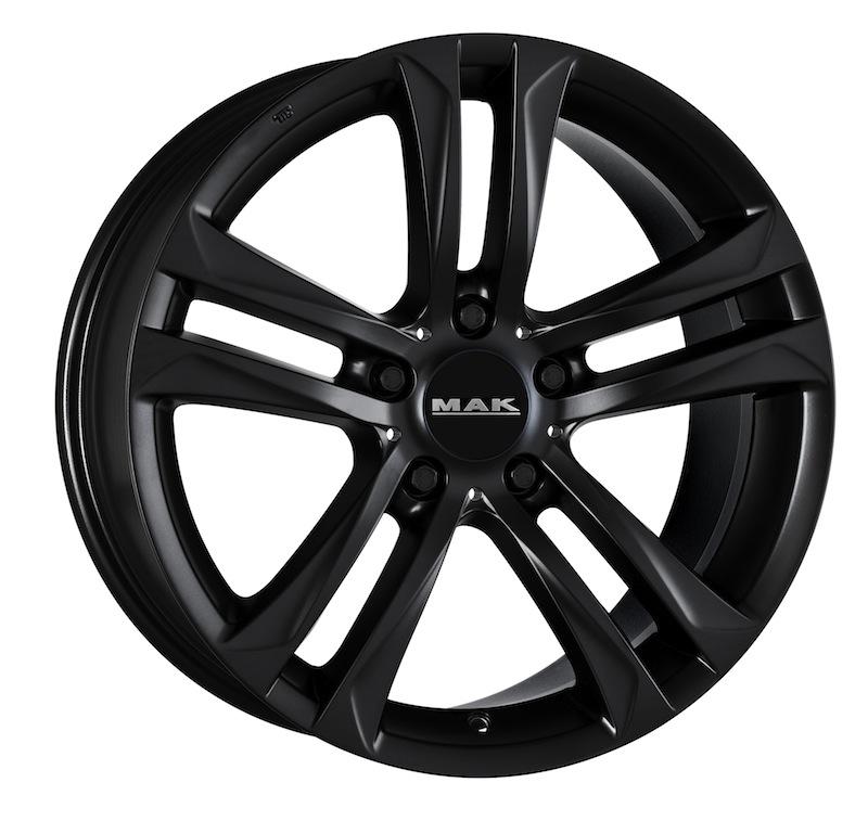 

Диск колесный MAK Bimmer 8xR17 5x120 ET30 ЦО72,6 черный матовый F8070BJMB30I2B