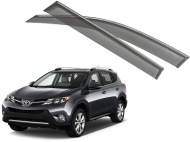 

Дефлекторы боковых окон хром Original Style для Toyota RAV4 (2013 - 2015, RAV4