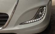 Штатные светодиодные дневные ходовые огни (ДХО), комлект. OEM DRL DRL20445 для Hyundai Solaris 2011-