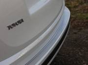Накладки на задний бампер (лист шлифованный надпись RAV4) ТСС TOYRAV15-09  для Toyota RAV4 2015-