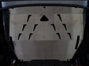 0818ABC: Защита картера двигателя и КПП, алюминий (V-1,6; 2,0) АВС-Дизайн 08.18ABC Ford EcoSport (1G) 2014- АВС-Дизайн 